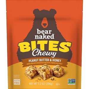 Bear Naked Chewy Bites Peanut Butter & Honey (7.2 oz. pouch)