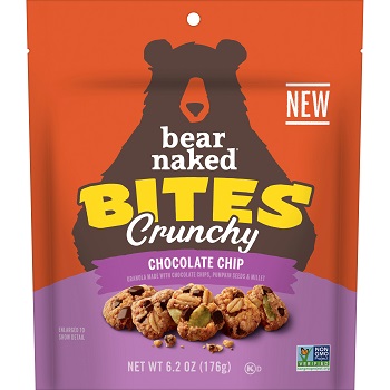 Bear Naked Crunchy Bites Chocolate Chip (6.2 oz. pouch)