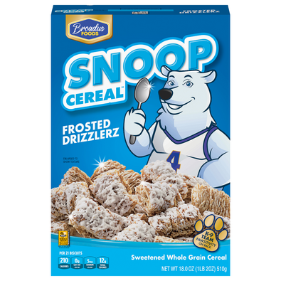 Broadus Foods Snoop Cereal Frosted Drizzlerz Cereal (18 oz. box)