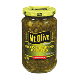 Mt. Olive Diced Jalapeno Peppers (12 oz.)
