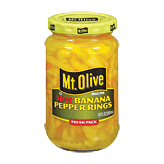 Mt. Olive Banana Pepper Rings Hot (12 oz.)