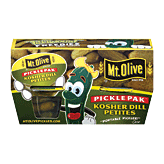Mt. Olive Pickle Pak Kosher Dill Petites (4 pack cups)