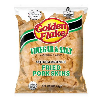 Golden Flake Vinegar & Salt Pork Skins (3 oz.)