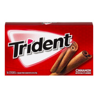 Trident Cinnamon Sugar Free Gum (14 Stick Pack)