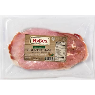 Hobe's Country Ham Honey Jalapeno Boneless Slices (6 oz.)