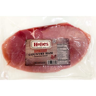 Hobe's Country Ham Maple Molasses Boneless Slices (6 oz.)