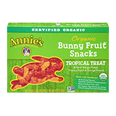 Annie's Homegrown Tropical Treat Organic Bunny Fruit Snacks (5 count box)