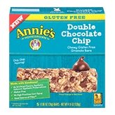 Annie's Homegrown Gluten Free Double Chocolate Chip Chewy Granola Bars (5 count box)