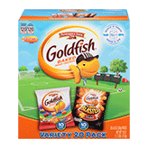 Pepperidge Farm Goldfish Flavor Blasted Xtra Cheddar/Colors Variety Pack (20 packs/18 oz. box)
