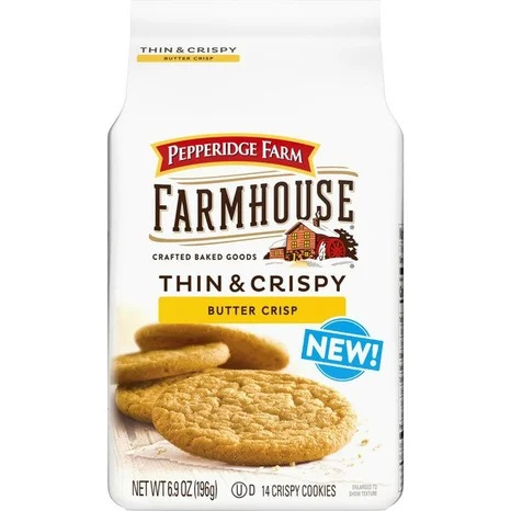 Pepperidge Farm Farmhouse Thin & Crispy Butter Crisp Cookies (5.9 oz.)