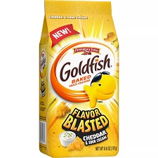 Pepperidge Farm Goldfish Flavor Blasted Cheddar and Sour Cream Crackers (6.6 oz.)