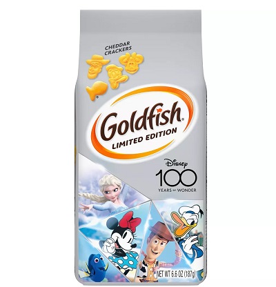 Pepperidge Farm Limited Edition Disney 100 Years of Wonder Cheddar Crackers (6.6 oz. bag)