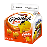 Pepperidge Farm Goldfish Baked Snack Crackers Cheddar (2 oz. spout carton)