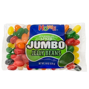 Howe Spiced JUMBO Jelly Beans (19 oz. bag)