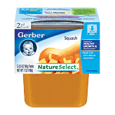 Gerber 2nd Foods Butternut Squash (2 pack/4 oz.)