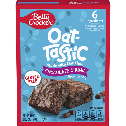 Betty Crocker Oat-Tastic Chocolate Chunk Brownie Mix (18 oz.)