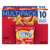 Bugles Original Crispy Corn Snacks Multipack (8.75 oz. box/10 single-serve bags)