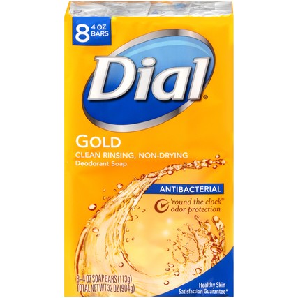 Dial Gold Antibacterial Bar Soap (8 pack/4 oz.)