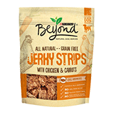Purina Beyond Jerky Strips with Chicken & Carrots Natural Dog Snacks (2.7 oz. Pouch)