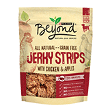 Purina Beyond All Natural Grain Free Jerky Strips With Chicken & Apples Dog Snack (2.7 oz. Pouch)