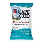 Cape Cod Sea Salt & Vinegar Kettle Cooked Potato Chips (7.5 oz.)