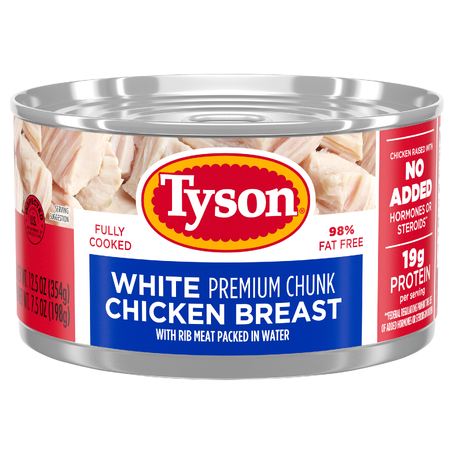 Tyson White Premium Chunk Chicken Breast (12.5 oz. can)