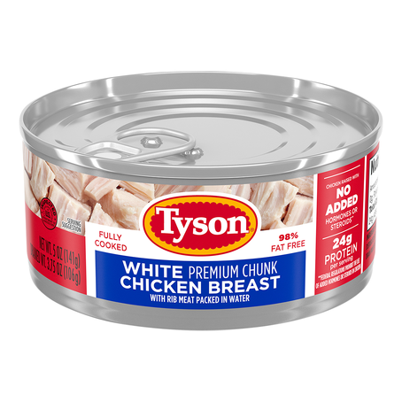 Tyson White Premium Chunk Chicken Breast (5 oz. can)