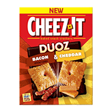 Cheez-It Duoz Bacon & Cheddar Baked Snack Crackers (12.4 oz.)