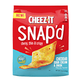 Cheez-It Snap'd Crackers Cheddar Sour Cream & Onion (7.5 oz. bag)
