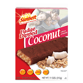 Sunbelt Chewy Fudge Dipped Coconut Bars (10 count)