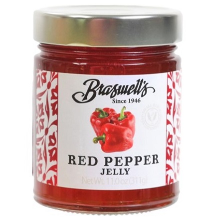 Braswell's Red Pepper Jelly (11 oz. glass jar)