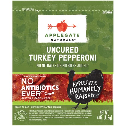 Applegate Naturals Uncured Turkey Pepperoni (4 oz. Pack)