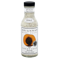 Briannas Home Style Rich Poppy Seed Dressing (12 oz.)