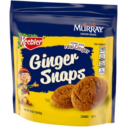 Keebler Ginger Snaps (16 oz. pouch)
