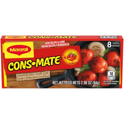 Maggi Cons-Mate Tomato and Chicken Flavor Concentrate (8 count box/2.96 oz.)