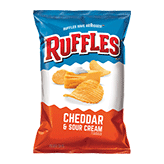 Ruffles Cheddar & Sour Cream Potato Chips (8.5 oz.)