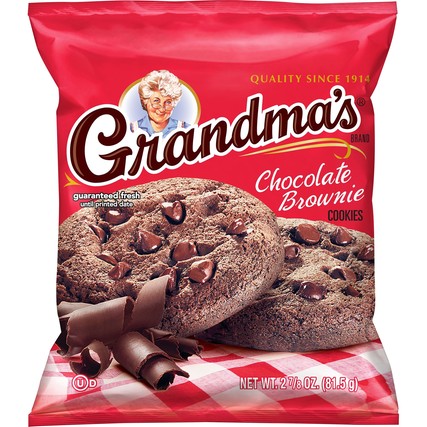 Grandma's Cookies Chocolate Brownie (2 7/8 oz. pack/contains 2 cookies)