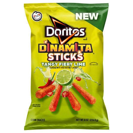 Doritos Dinamita Sticks Tangy Fiery Lime (8 oz.)