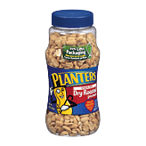 Planters Dry Roasted Peanuts Unsalted (16 oz. jar)