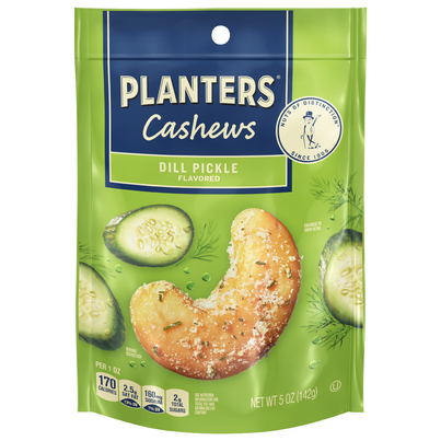 Planters Dill Pickle Flavored Cashews (5 oz. pouch)