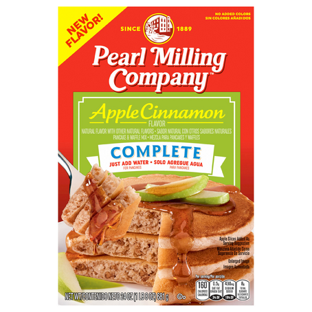 Pearl Milling Company Apple Cinnamon Complete Pancake & Waffle Mix (24 oz. box)