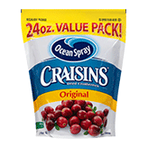 Ocean Spray Craisins Original (24 oz. Value Pack)