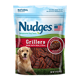 Nudges Wholesome Dog Treats Grillers Made w/ Real Steak (10 oz. Bag)