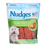 Nudges Wholesome Dog Treats Chicken Jerky Cuts (10 oz. Bag)