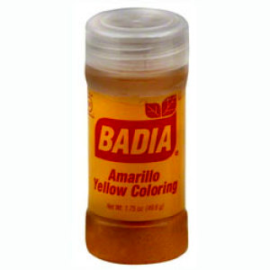Badia Amarillo Yellow Coloring (1.75 oz. bottle)
