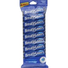 Breath Savers Peppermint (8 roll pack)
