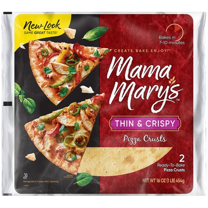 Mama Mary's Thin & Crispy Pizza Crusts (2 crusts/16 oz. package)