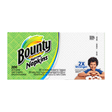 Bounty Quilted Napkins (200 count)