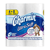 Charmin Ultra Soft 2-Ply Mega Rolls Toilet Paper (6 count pack)
