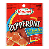 Hormel 25% Less Fat Pepperoni (6 oz. pillow pack)